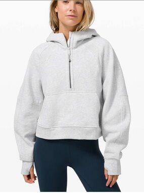 Lululemon Scuba Oversized 1/2 Zip Hoodie size XS/S
